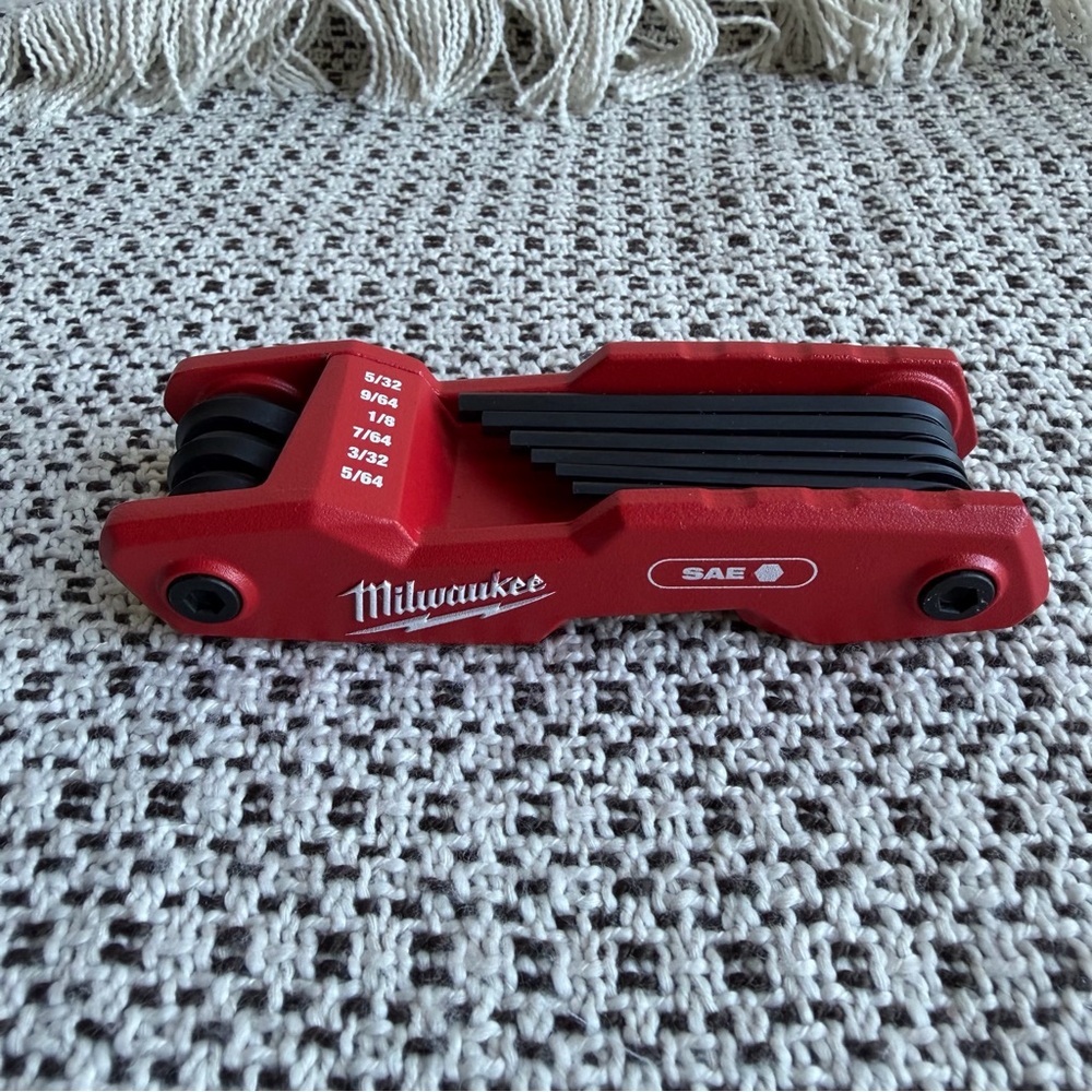 Milwaukee Folding SAE Hex Key Set (9-Piece)